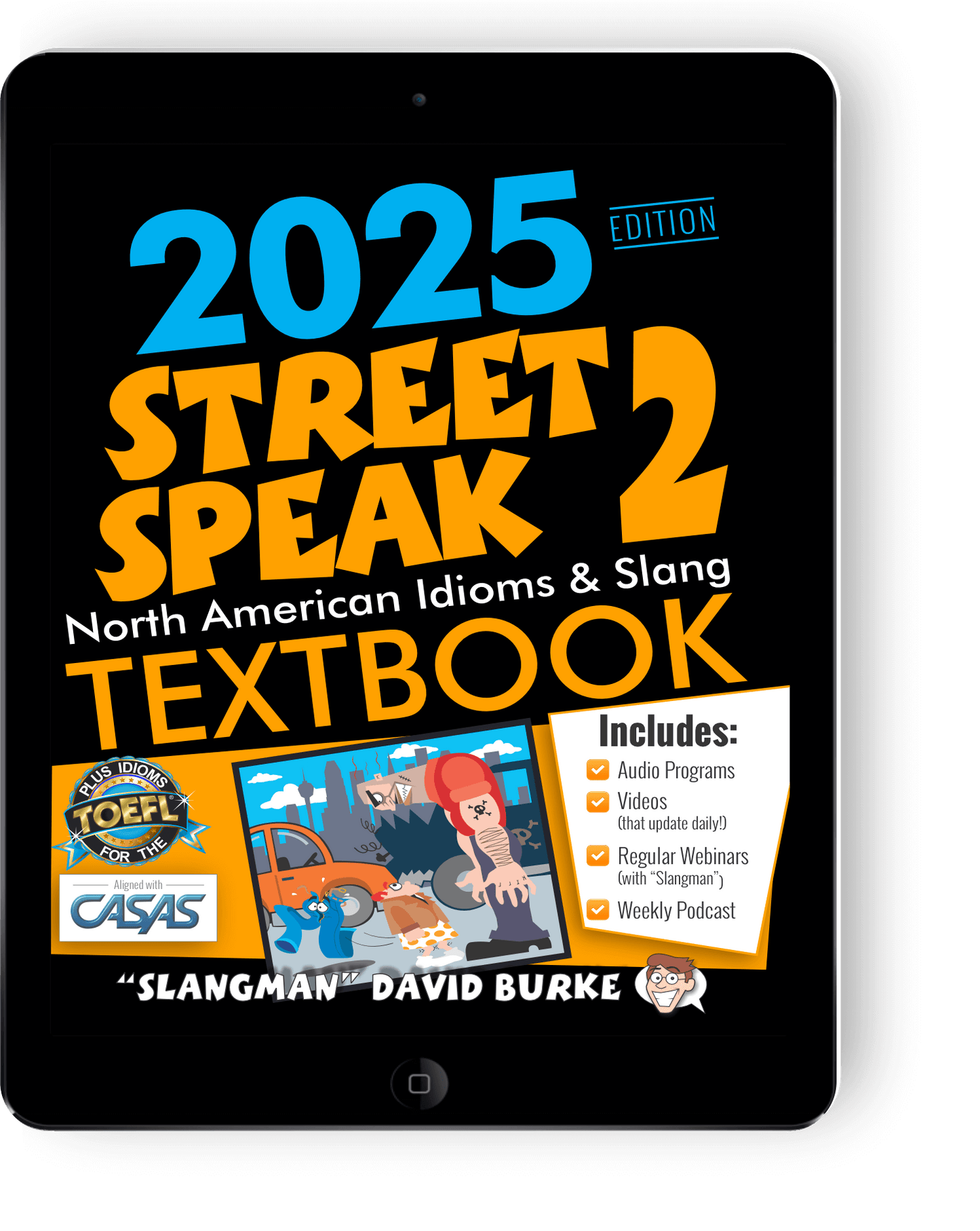 STREET SPEAK 2 TEXTBOOK (with audio tracks & videos)