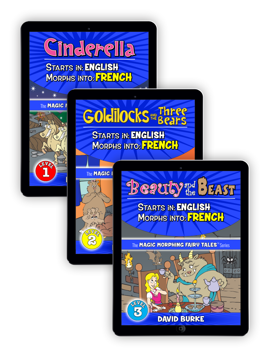 English into FRENCH Bundle 1-3 (eBooks)