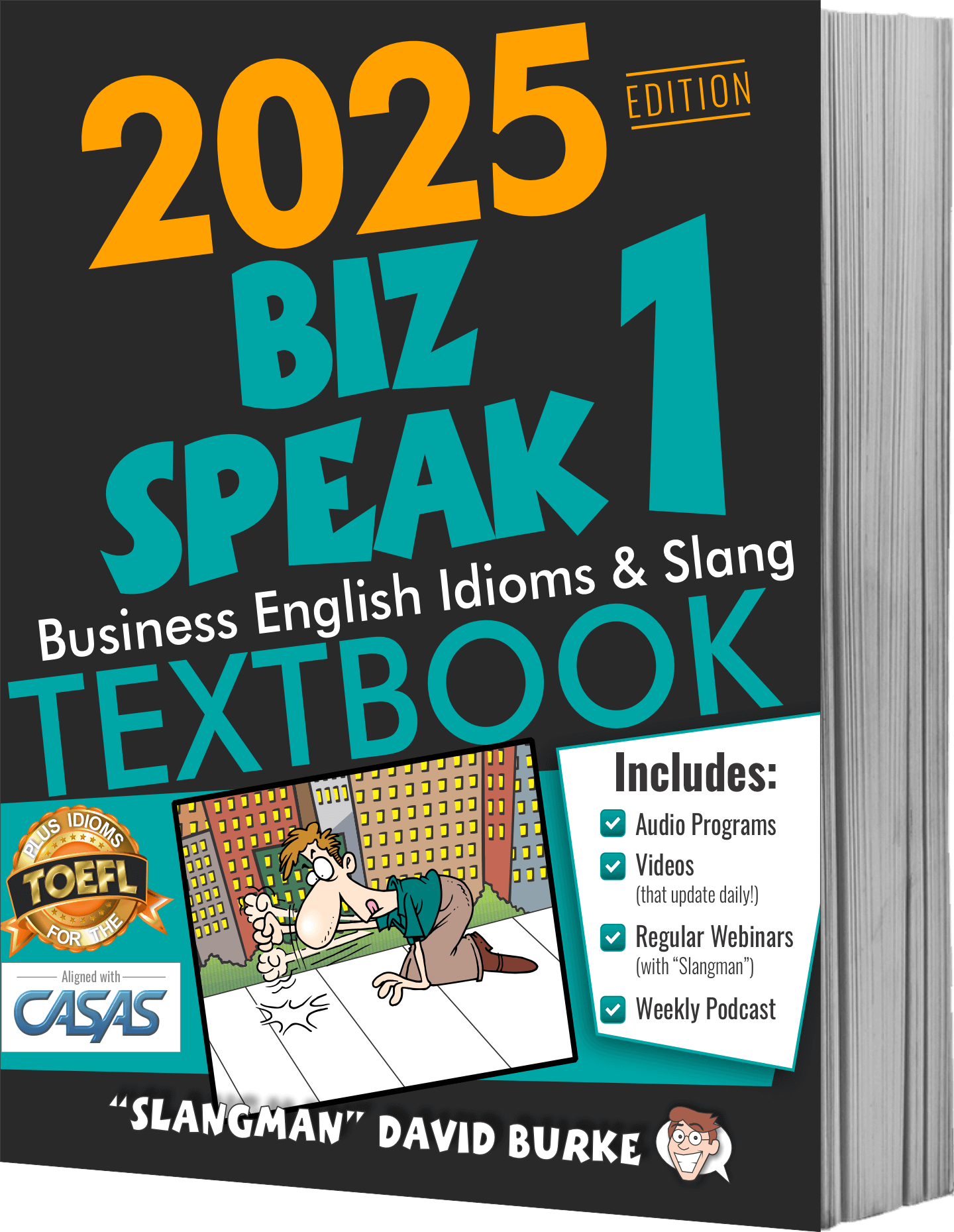 BIZ SPEAK 1 TEXTBOOK (with audio tracks & videos)