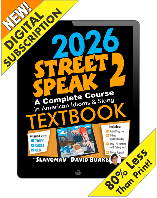 2026 STREET SPEAK 2 (Digital Course: Intermediate)